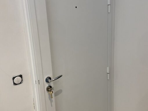 Installation Bloc Porte Blindé double face à Asnières-sur-Seine