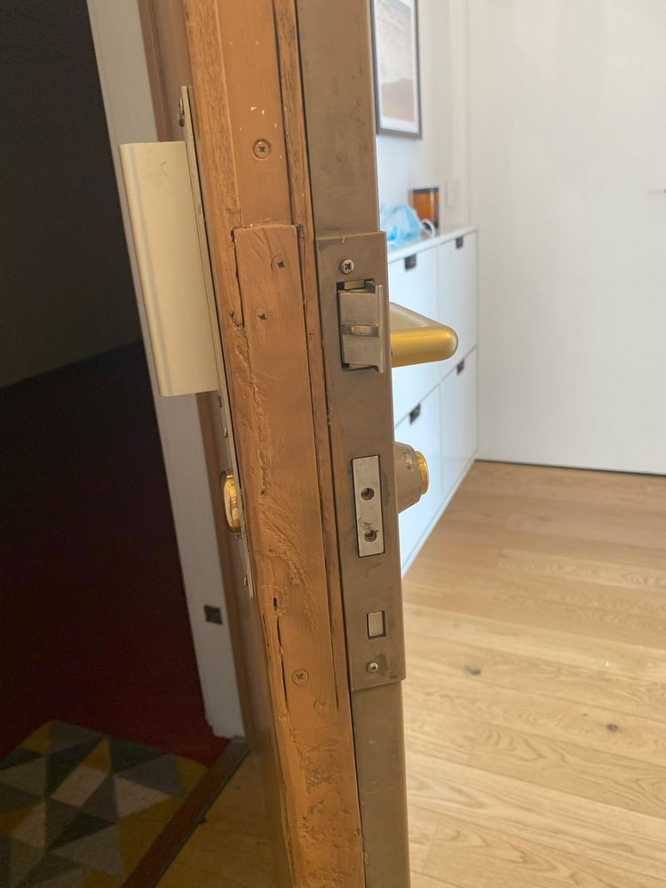 Ouverture de porte blindée Fichet bloquée
