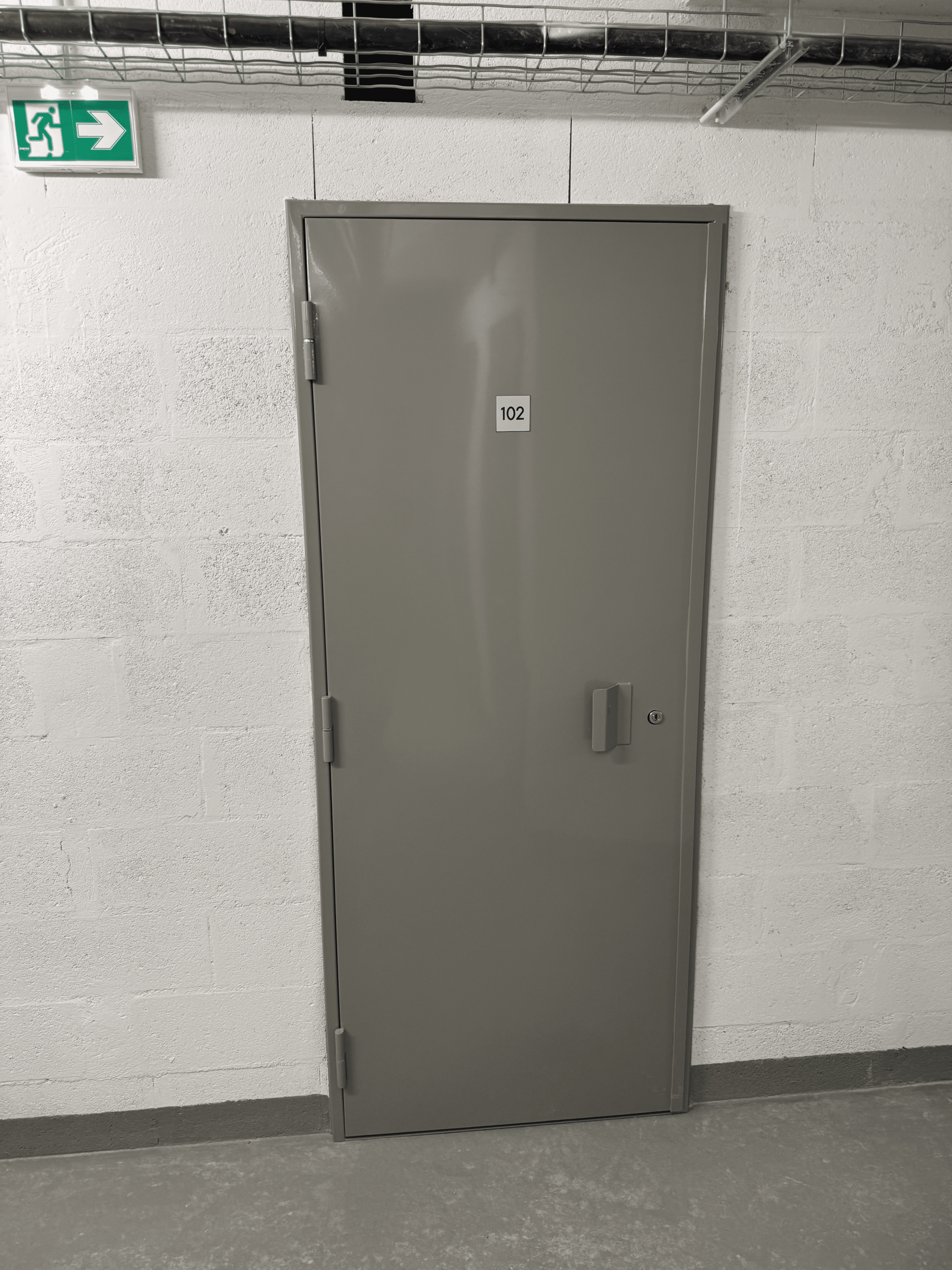 Bloc porte Blindé de Cave